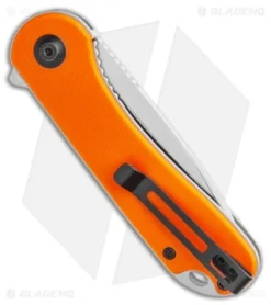 CIVIVI Elementum Liner Lock Knife Orange G-10 (2.9" Satin D2) C907R -Civivi Knives Store CIVIVI Elementum Liner Lock Knife Orange G 10 2.9 Satin D2 C907R BHQ 114182 LS Side