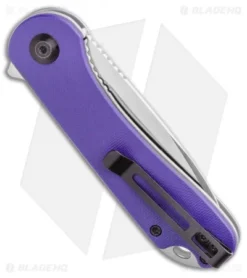 CIVIVI Elementum Liner Lock Knife Purple G-10 (2.9" Satin D2) -Civivi Knives Store CIVIVI Elementum Liner Lock Knife Purple G 10 2.9 Satin D2 C907V BHQ 115291 LS Side