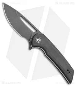 CIVIVI Ferrum Forge Odium Liner Lock Knife Black G-10 (2.6" Black SW D2)