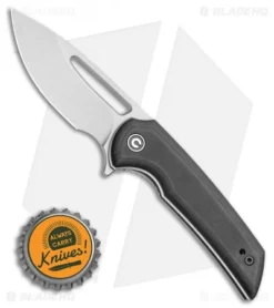 CIVIVI Ferrum Forge Odium Liner Lock Knife Black G-10 (2.6" Stonewash) C2010D -Civivi Knives Store CIVIVI Ferrum Forge Odium Liner Lock Knife Black G 10 2.625in Stonewash C2010D BHQ 106956 LS Bottlecap