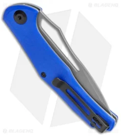 CIVIVI Fracture Tanto Slip Joint Knife Blue G-10 (3.4" BB/SW) C2008D -Civivi Knives Store CIVIVI Fracture SJ Blue G 10 SW Tanto C2008D BHQ 114168 jr side