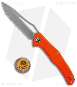 CIVIVI Fracture Drop Point Slip Joint Knife Orange G-10 (3.5" BB/SW) C2009C -Civivi Knives Store CIVIVI Fracture SJ Orange G 10 SW DP C2009C BHQ 114172 jr bottlecap