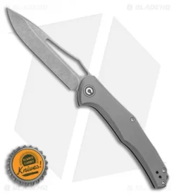 CIVIVI Fracture Drop Point Slip Joint Knife Gray G-10 (3.5" BB/SW) C2009B -Civivi Knives Store CIVIVI Fracture Slip Joint Knife Gray G 10 3.5in Stonewash Drop Point C2009B BHQ 114171 LS Bottlecap