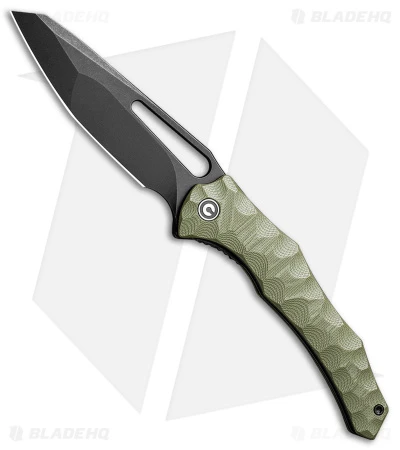 CIVIVI Gavko Spiny Dogfish Liner Lock Knife G-10 Green (3.4" Black) C22006-3 1 CIVIVI Gavko Spiny Dogfish Liner Lock Knife G-10 Green (3.4" Black) C22006-3