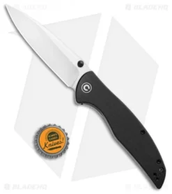 CIVIVI Governor Liner Lock Knife Black G-10 (3.86" Satin D2) C911C -Civivi Knives Store CIVIVI Governer LL Black G 10 Satin C911C BHQ 103142 jr bottlecap