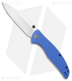 CIVIVI Governor Liner Lock Knife Blue G-10 (3.86" Satin D2) C911B