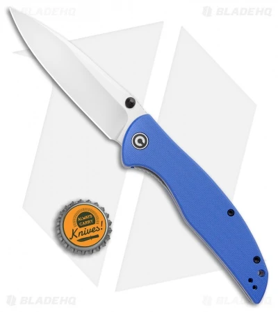 CIVIVI Governor Liner Lock Knife Blue G-10 (3.86" Satin D2) C911B 4 CIVIVI Governor Liner Lock Knife Blue G-10 (3.86" Satin D2) C911B - Image 4