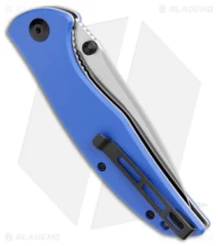 CIVIVI Governor Liner Lock Knife Blue G-10 (3.86" Satin D2) C911B 6 CIVIVI Governor Liner Lock Knife Blue G-10 (3.86" Satin D2) C911B -Civivi Knives Store CIVIVI Governer LL Blue G 10 Satin C911B BHQ 103141 jr side 2