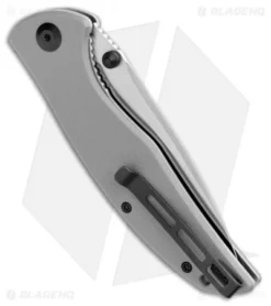 CIVIVI Governor Liner Lock Knife Gray G-10 (3.86" Satin D2) C911A -Civivi Knives Store CIVIVI Governer LL Gray G 10 Satin C911A BHQ 103140 jr side 2