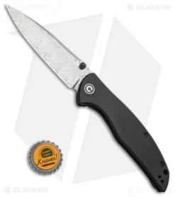 CIVIVI Governor Liner Lock Knife Black G-10 (3.86" Damascus) C911DS -Civivi Knives Store CIVIVI Governor Liner Lock Knife Black G 10 Damascus C911DS BHQ 105683 kp bottle cap