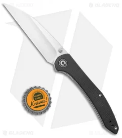 CIVIVI Hadros Liner Lock Knife Black Micarta (3.35" Satin) C20004-1 -Civivi Knives Store CIVIVI Hadros LL Black Micarta Satin BHQ 134071 jr bottlecap