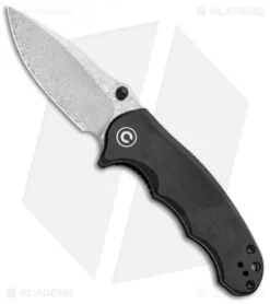 CIVIVI Hooligan Liner Lock Knife Black G-10 (2.98" Damascus) C913DS-1
