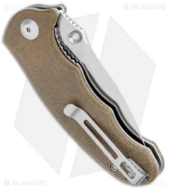 CIVIVI Hooligan Liner Lock Knife Dark Earth Micarta (2.98" Satin D2) C913A 7 CIVIVI Hooligan Liner Lock Knife Dark Earth Micarta (2.98" Satin D2) C913A -Civivi Knives Store CIVIVI Hooligan Liner Lock Dark Earth Micarta Satin D2 C913A BHQ 104228 jr side