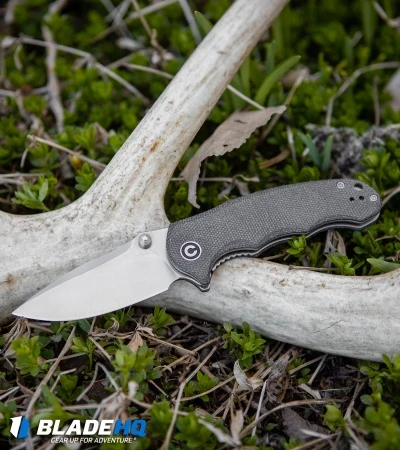 CIVIVI Hooligan Liner Lock Knife Dark Hazel Micarta (2.98" Satin D2) C913B 6 CIVIVI Hooligan Liner Lock Knife Dark Hazel Micarta (2.98" Satin D2) C913B - Image 6