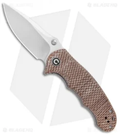 CIVIVI Hooligan Liner Lock Knife Snakeskin Micarta (2.98" Satin D2) C913C
