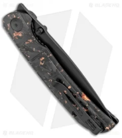 CIVIVI Imperium Liner Lock Knife Shredded CF/Copper (3.5" Black) C2106C 6 CIVIVI Imperium Liner Lock Knife Shredded CF/Copper (3.5" Black) C2106C -Civivi Knives Store CIVIVI Imperium LL Shredded CF Copper Black C2106C BHQ 123529 jr side