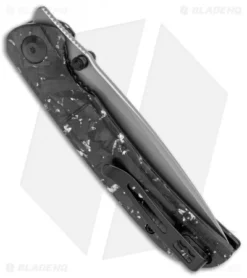 CIVIVI Imperium Liner Lock Knife Shredded CF/Silver (3.5" Stonewash) C2106B 6 CIVIVI Imperium Liner Lock Knife Shredded CF/Silver (3.5" Stonewash) C2106B -Civivi Knives Store CIVIVI Imperium LL Shredded CF Silver SW C2106B BHQ 123528 jr side