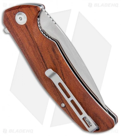 CIVIVI Incite Liner Lock Knife Cuibourtia Wood (3.7" Satin) C908D 3 CIVIVI Incite Liner Lock Knife Cuibourtia Wood (3.7" Satin) C908D - Image 3