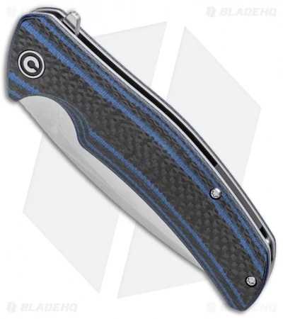 CIVIVI Incite Liner Lock Knife Blue G-10/Carbon Fiber (3.7" Satin) C908B 2 CIVIVI Incite Liner Lock Knife Blue G-10/Carbon Fiber (3.7" Satin) C908B - Image 2