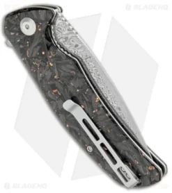CIVIVI Incite Liner Lock Knife Copper Foil/Clear Resin (3.7" Damascus) C908DS-2 6 CIVIVI Incite Liner Lock Knife Copper Foil/Clear Resin (3.7" Damascus) C908DS-2 -Civivi Knives Store CIVIVI Incite LL Copper Foil Clear Resin Damascus C908DS 2 BHQ 104244 jr side 1