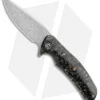 CIVIVI Incite Liner Lock Knife Gold Foil/Clear Resin (3.7" Damascus) C908DS-1