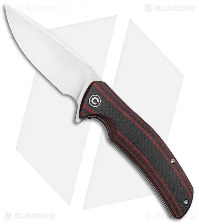 CIVIVI Incite Liner Lock Knife Red G-10/Carbon Fiber (3.7" Satin) C908C 1 CIVIVI Incite Liner Lock Knife Red G-10/Carbon Fiber (3.7" Satin) C908C