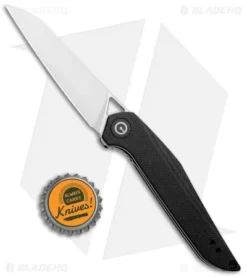 CIVIVI Isham Mckenna Liner Lock Knife Black G-10 (2.875 Satin) C905C -Civivi Knives Store CIVIVI Isham Mckenna LL Black G 10 Satin C905C BHQ 97970 jr bottlecap