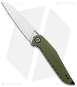 CIVIVI Isham Mckenna Liner Lock Knife Green G-10 (2.875 Satin) C905B