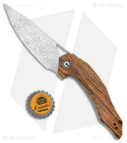 CIVIVI Isham Plethiros Flipper Knife Sandalwood (3.45" Damascus) C904DS-2 -Civivi Knives Store CIVIVI Isham Plethiros Sandalwood Damascus C904DS 2 BHQ 109014 jr bottlecap