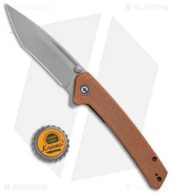 CIVIVI Keen Nadder Tanto Liner Lock Knife Brown Micarta (3.5" SW) C2021B 7 CIVIVI Keen Nadder Tanto Liner Lock Knife Brown Micarta (3.5" SW) C2021B -Civivi Knives Store CIVIVI Keen Nadder Tanto LL Brown Micarta SW BHQ 118858 jr bottlecap