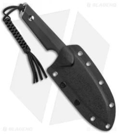 CIVIVI Kepler Fixed Blade Knife Black G-10 W/Lanyard (4.5" Satin) -Civivi Knives Store CIVIVI Kepler Fixed Blade Black G 10 Satin C2109C BHQ 107067 jr sheath