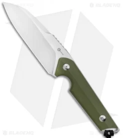 CIVIVI Kepler Fixed Blade Knife OD Green G-10 W/Lanyard (4.5" Satin)