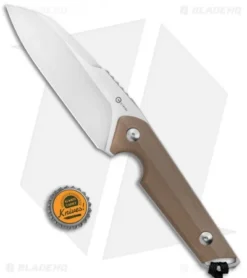 CIVIVI Kepler Fixed Blade Knife Tan G-10 W/Lanyard (4.5" Satin) -Civivi Knives Store CIVIVI Kepler Fixed Blade Tan G 10 Satin C2109B BHQ 106992 jr bottlecap