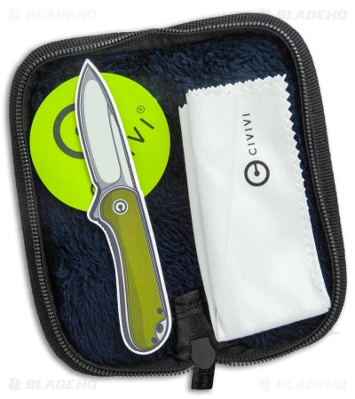 CIVIVI Knife Pouch W/ Microfiber Cloth (5.9" X 2.5") C-01 3 CIVIVI Knife Pouch W/ Microfiber Cloth (5.9" X 2.5") C-01 - Image 3