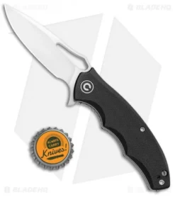 CIVIVI Little Fiend Liner Lock Knife Black G-10 (3" Satin D2) C910C -Civivi Knives Store CIVIVI Little Fiend LL Black G 10 Satin C910C BHQ 103139 jr bottlecap