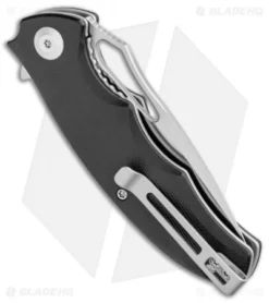 CIVIVI Little Fiend Liner Lock Knife Black G-10 (3" Satin D2) C910C -Civivi Knives Store CIVIVI Little Fiend LL Black G 10 Satin C910C BHQ 103139 jr side 2