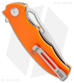 CIVIVI Little Fiend Liner Lock Knife Orange G-10 (3" Satin D2) C910B 6 CIVIVI Little Fiend Liner Lock Knife Orange G-10 (3" Satin D2) C910B -Civivi Knives Store CIVIVI Little Fiend LL Orange G 10 Satin C910B BHQ 103138 jr side 2
