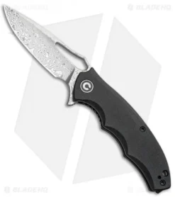 CIVIVI Little Fiend Liner Lock Knife Black G-10 (3" Damascus) C910DS