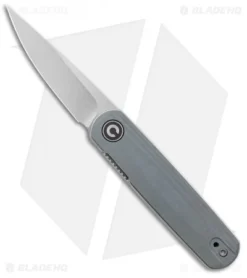 CIVIVI Lundquist Lumi Liner Lock Knife Gray G-10 (2.6" Stonewash)