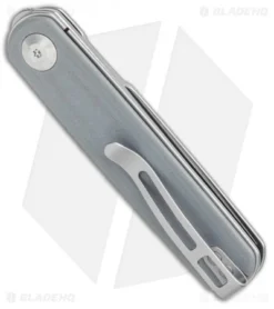 CIVIVI Lundquist Lumi Liner Lock Knife Gray G-10 (2.6" Stonewash) -Civivi Knives Store CIVIVI Lundquist Lumi LL Gray G 10 SW C20024 2 BHQ 134294 jr side