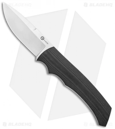 CIVIVI M2 Backup Fixed Blade Knife Black G-10 (3" Satin) C2016C 1 CIVIVI M2 Backup Fixed Blade Knife Black G-10 (3" Satin) C2016C