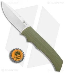 CIVIVI M2 Backup Fixed Blade Knife OD Green G10 (3" Satin) C2016B 7 CIVIVI M2 Backup Fixed Blade Knife OD Green G10 (3" Satin) C2016B -Civivi Knives Store CIVIVI M2 BAckup OD Green G 10 Satin C2016B BHQ 116963 jr bottlecap