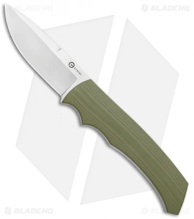 CIVIVI M2 Backup Fixed Blade Knife OD Green G10 (3" Satin) C2016B 1 CIVIVI M2 Backup Fixed Blade Knife OD Green G10 (3" Satin) C2016B
