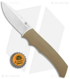 CIVIVI M2 Backup Fixed Blade Knife Tan G-10 (3" Satin) C2016A -Civivi Knives Store CIVIVI M2 BAckup Tan G 10 Satin C2016A BHQ 116962 jr bottlecap