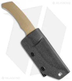 CIVIVI M2 Backup Fixed Blade Knife Tan G-10 (3" Satin) C2016A -Civivi Knives Store CIVIVI M2 BAckup Tan G 10 Satin C2016A BHQ 116962 jr sheath