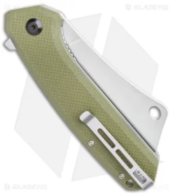 CIVIVI Mastodon Liner Lock Knife OD Green G-10 (3.8" Stonewash) 6 CIVIVI Mastodon Liner Lock Knife OD Green G-10 (3.8" Stonewash) -Civivi Knives Store CIVIVI Mastodon Liner Lock Knife OD Green G 10 3.8 Stonewash C2012A BHQ 115282 LS Side