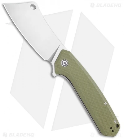 CIVIVI Mastodon Liner Lock Knife OD Green G-10 (3.8" Stonewash) 1 CIVIVI Mastodon Liner Lock Knife OD Green G-10 (3.8" Stonewash)
