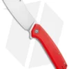 CIVIVI Mastodon Liner Lock Red G-10 (3.8" Stonewash)