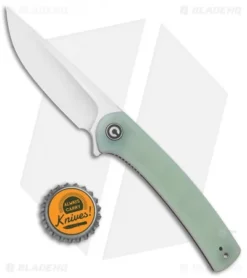 CIVIVI Mini Asticus Liner Lock Knife Natural Jade G-10 (3.25" Satin) -Civivi Knives Store CIVIVI Mini Asticus LL Natural G 10 Satin BHQ 134065 jr bottlecap