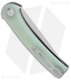 CIVIVI Mini Asticus Liner Lock Knife Natural Jade G-10 (3.25" Satin) -Civivi Knives Store CIVIVI Mini Asticus LL Natural G 10 Satin BHQ 134065 jr side